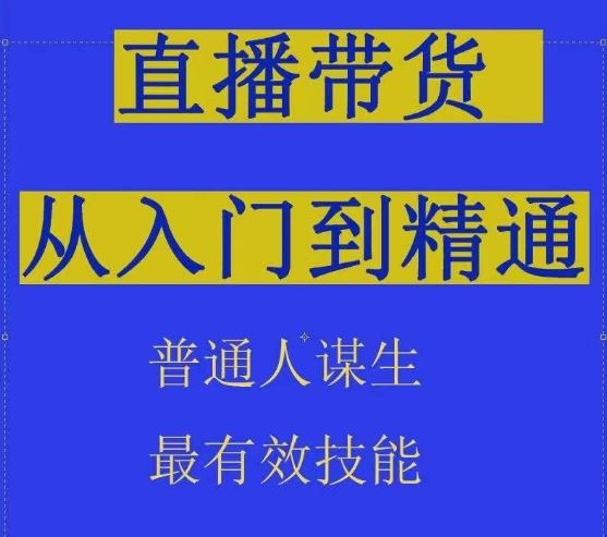 2024抖音直播带货直播间拆解抖运营从入门到精通，普通人谋生最有效技能-928网创