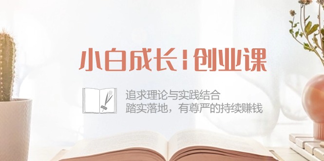 （10603期）小白成长|创业课：追求理论与实践结合，踏实落地，有尊严的持续赚钱-42节-928网创