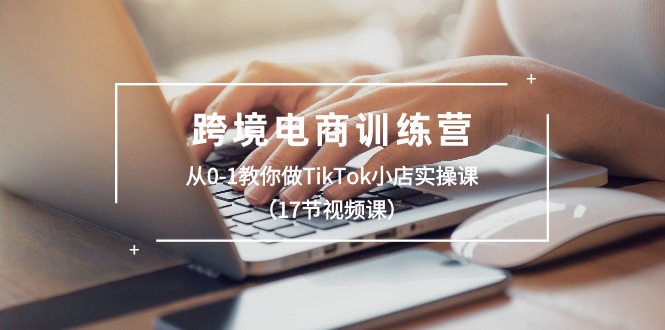 （10946期）跨境电商训练营：从0-1教你做TikTok小店实操课（17节视频课）-928网创