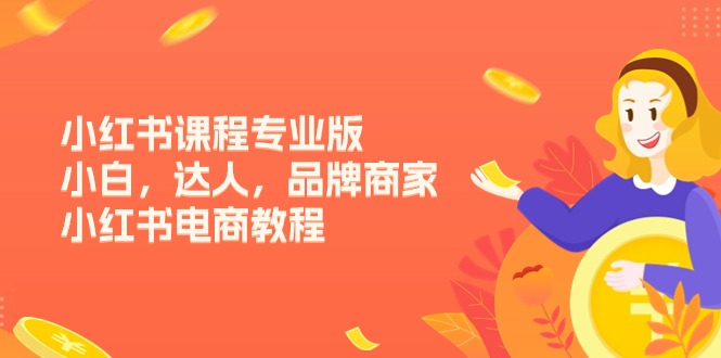 （11022期）小红书课程专业版，小白，达人，品牌商家，小红书电商教程（15节）-928网创