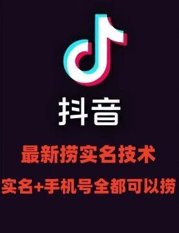 最新技术抖音捞实名+捞手机号技术，抖音直播封禁释放十名/手机号，直接替换出来!-928网创