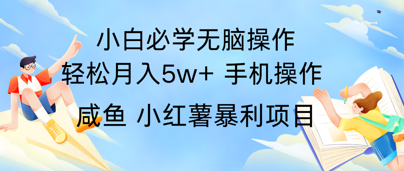 全网首发2024最暴利手机操作项目，简单无脑操作，每单利润最少500+-928网创