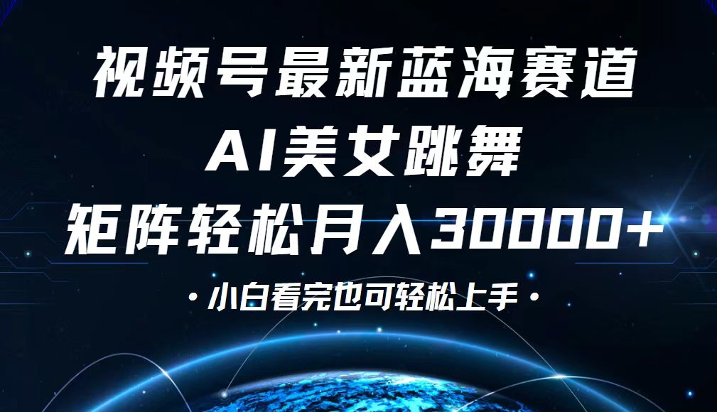 （12594期）视频号最新蓝海赛道，小白也能轻松月入30000+-928网创