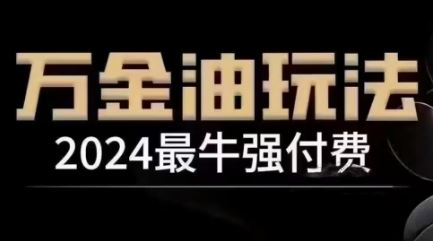 2024最牛强付费，万金油强付费玩法，干货满满，全程实操起飞-928网创